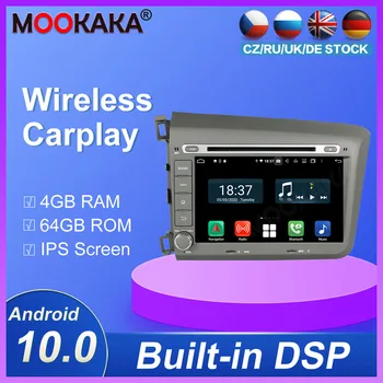 Carplay 64 Android10.0Navigation Pentru honda Civic 2012-Autostereo unitate Multimedia player radio Auto casetofon px5/px6