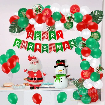 100buc Moș crăciun om de Zăpadă Fereastra Autocolant de Crăciun Autocolante de Perete Decalcomanii de Perete Camera Copii Decoratiuni de Craciun pentru Casa de Anul Nou