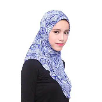 12PCS Ramadan Femeile Musulmane Hijab Eșarfă Lungă Islamic Șaluri Shayla Amira Pălării, Pălării, Eșarfe Văl Împachetări Acoperire Completă