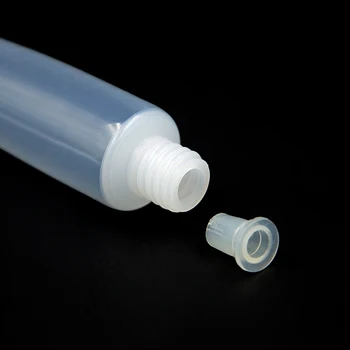 15ml Buze Tuburi Balsam Compresibil Gol Luciu de Sticla Recipient din Plastic, Ruj de Buze
