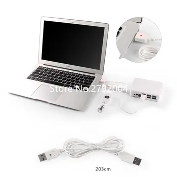 2 buc/lot 6 port telecomanda USB pentru cablu USB sistem de alarma de securitate pentru laptop