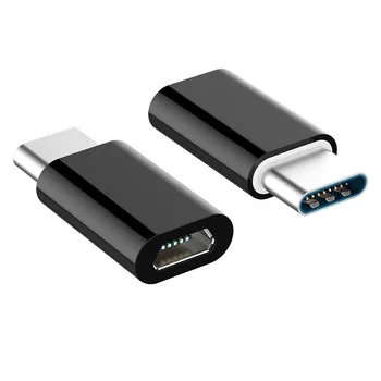 2000pcs Micro USB de sex Feminin pentru usb 3.1 tip C Conector Convertor Adaptor Pentru MacBook-ul oneplus 2 MP4