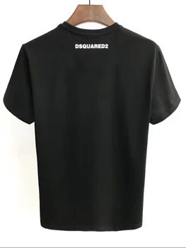 2021 Moda Ttrend Dsquared2 Mmen Premium Imprimate T-Shirt DT914