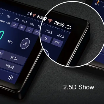 2G RAM 32G ROM 10.1 Inch Full HD Touch Android 8.1 GPS de Navigare pentru Toyota highlander 2009-Sistem Stereo