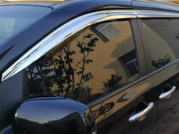 ABS Cromat Fereastră din material plastic Viziera de Aerisire Nuante Soare Ploaie Garda accesorii auto pentru HYUNDAI Sorento 2016 2017 2018 styling auto