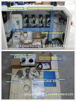 AccTek China de mare precizie T-slot de masă mini router cnc mașină de afaceri de origine