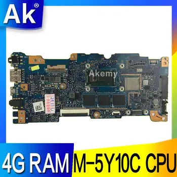 AK UX305FA Laptop placa de baza pentru ASUS UX305FA UX305F UX305 Test original, placa de baza 4G RAM M-5Y10C CPU