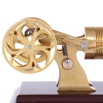 Aspirație De Foc De Tip Toate Alamă Vid Cu Un Singur Cilindru Motor Stirling Model Fizica Experiment De Jucărie Pentru Copii Jucarii Cadou