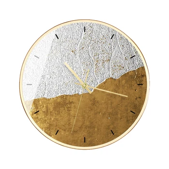 Aurul negru Creatoare de Moda Ceasuri de Perete Ceas de Perete Decor Acasă de Artă Ceas Simplu Living Modern Ceas de Perete Rotund 50W060