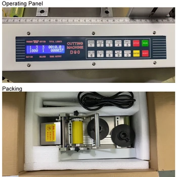 Automat de fir electric masina de debitat pvc din material plastic moale de căldură shrink tube țeavă de tăiere