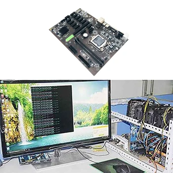 B250 BTC Mining Machine Placa de baza 12 Pcie 16X Grafică Slot pentru Card 1151 CPU Interface DDR4 SATA3.0 Miniere Placa De Baza