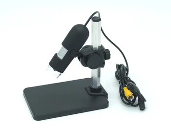 Cu Monitor LCD de 7 Inch 1200X AV Microscop Pentru Știință Inspecție Iluminare cu LED-uri