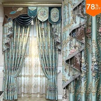 Decoratiuni de craciun pentru casa de craciun 3D Perdele de broderie Flori perdea de margele Perdele draperii decor de nunta