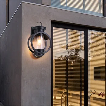 DLMH în aer liber Lumina de Perete Retro Tranșee Lampa Impermeabil Clasică Acasă Decorative Pentru Verandă, Balcon