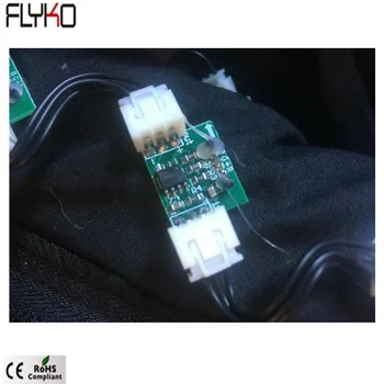 Flyko transport gratuit fără sudură cu fermoar conexiune video cu led-uri pânză P80mm 1x1m alibaba în limba rusă pentru Etapa Acoperă DJ Cabine