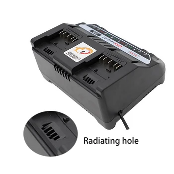 HFES Baterie Li-Ion Încărcător Dublu Slide Port 4A GAX1418-02 USB GAL1860CV Pentru 18V 14.4 V BAT618 BAT614 BAT609 UE Plug