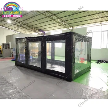 Hot produse gonflabile masina acoperi vitrina,5x2.8x2m gonflabile spalatorie auto cort cu pret de fabrica