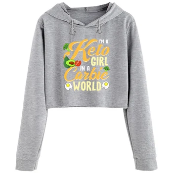 Im Ketogenica Fată Într-O Carbie Cultură Mondială Hoodies Femei Y2k Kawaii Goth Grunge Pulover Pentru Fete