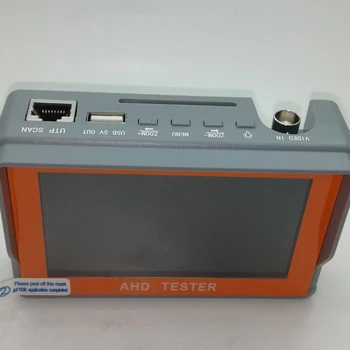 IV7A 1080P 4.3-Inch Ecran LCD Portabil CCTV Tester Pro 2 In 1 Pentru AHD CVBS Camera Analog Security Monitor