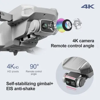 K80Air2s 4k 3000mAh fără Perii GPS UAV Super Mult Rezistenta Drone Interior Fluxului Optic de Punct Fix a Scăzut Puterea de a Reveni