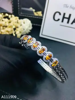 KJJEAXCMY boutique de bijuterii argint 925 incrustat granat natural piatră prețioasă de sex feminin de lux brățară suport de detectare bine