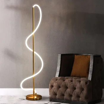 LED-uri moderne living permanent lampa de noptiera lumini home deco corpuri de iluminat Nordic dormitor lămpi de podea