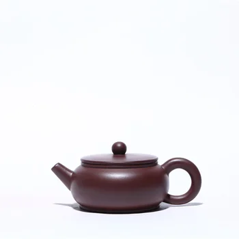 Lut violet mingea gaura plat tambur ceainic realizate de celebrul violet oală de lut de masterat în Yixing prime mea
