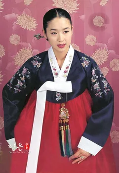 Nou Moda Hanbok Rochie Personalizat Tradițională Coreeană Femeie Coreeană Hanbok Naționale Costum De Hallowen Cosplay Cadouri