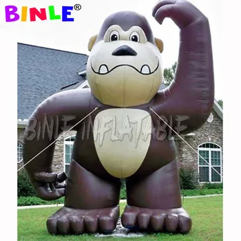 Personalizat postura amuzant gonflabile publicitare gorilă,nauty gonflabile maimuta desene animate, mascota balon de vânzare