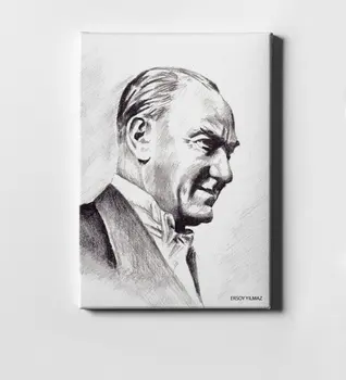 Personalizate Ataturk Panza de Imprimare (50x70 cm.) 20 de cadou Home Decor Design Special Biroul de Acasă de Afaceri Locul de Calitate, Cost-Eficiente