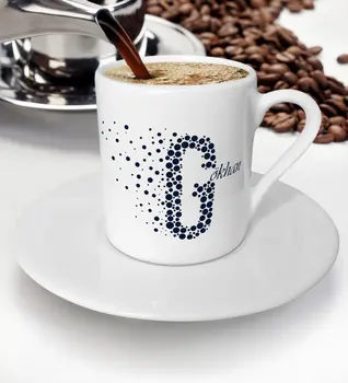 Personalizate Personalizate G Cap de Caz și Este turc Ceașcă de cafea (Model 5)