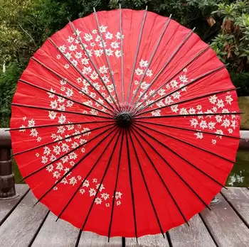 PoeticExst Nou lung-drept tradiționale Japoneze vintage ambarcațiuni umbrele decor de Nunta de hârtie umbrele de soare SN1011