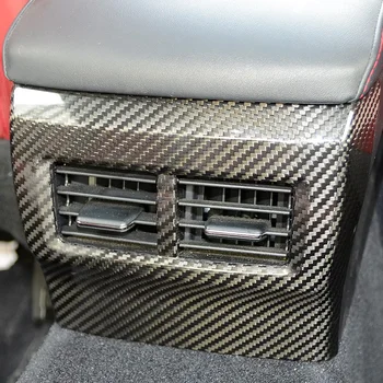 QHCP Masina din Spate de Evacuare a Aerului Acoperire Cadru Autocolante Trim Real Fibra de Carbon Pentru Lexus IS300 200T 250 2013 2016 2017 2018 2019