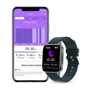 Ruilongyin SmartWatch IP68 rezistent la apa Monitor de Ritm Cardiac de Oxigen din Sange de Fitness Sport Ceas Inteligent pentru Barbati Femei Pentru Android IOS