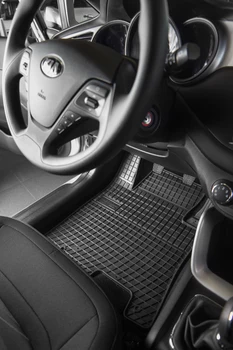 SEAT IBIZA Compatibil covoare de cauciuc din 2017 / VW Polo VI din 2017 | accesorii Auto din cauciuc covor podea Premiu
