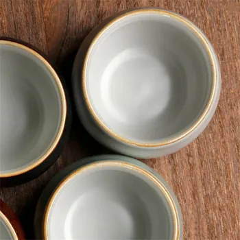 Stil japonez Vintage din Ceramica Ceașcă de ceai Birou de Ceai Mic Boluri Ceramica Kung Fu Apă Cana Drinkware Acasă Cesti de Ceai cu Cutie de Cadou