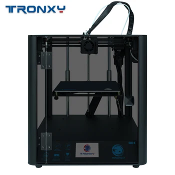 TRONXY D01 de Înaltă Calitate Tăcut design Industrial ghidaj Liniar Titan Extruder Imprimantă 3D DIY Kituri de Imprimare Acrilice Masca Mașină