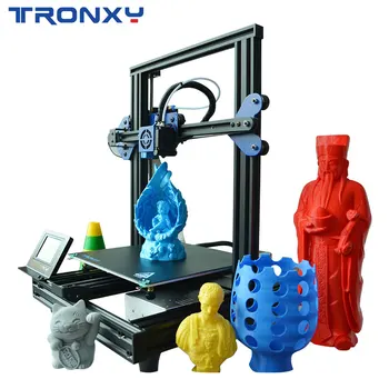 Tronxy XY-2 Pro Rapid de Asamblare Modernizate Ultra Silent Placa de baza Imprimantă 3D DIY Kit cu Titan Extruder și Complet Tactil Color Ecran