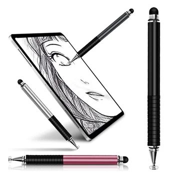 Universal 2 In 1 Stylus Pen pentru Tableta Telefon Touch Pen Desen Ecran Capacitiv Caneta Creion Pentru Smartphone-ul Android Inteligent Pixuri
