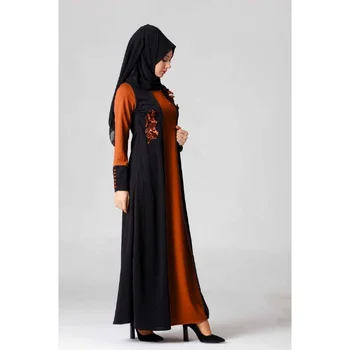 VESTA ROSE DETALIATE HIJAB ROCHIE de MODA LIVRARE RAPIDA rochie musulman femeile abaya caftan rochie modest abayas pentru femei abaya t