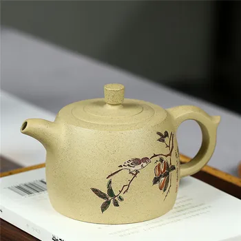 Yixing Handmade Mov Oală De Lut Colecție De Susan Secțiunea Qingya Jinglan Kung Fu Set De Ceai Ceainic De Uz Casnic Ceainic Set De Ceai Chinezesc