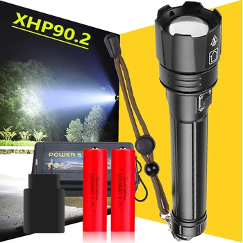 ÎN 2020, CELE MAI NOI XHP90.2 LED-uri Lanterna USB Reîncărcabilă 18650 XHP70 Tactice Lumina 18650 Zoom Lanterna Camp XHP50 Cadou
