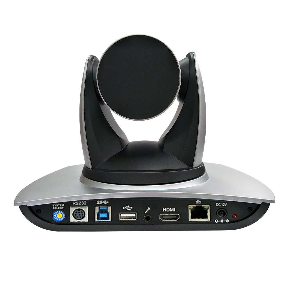 12X Zoom Optic,USB2.0, USB3.0, Hdmi,IP Streaming 1920 X 1080P Camera PTZ, 72.5 Grade Fov (Gri) 1