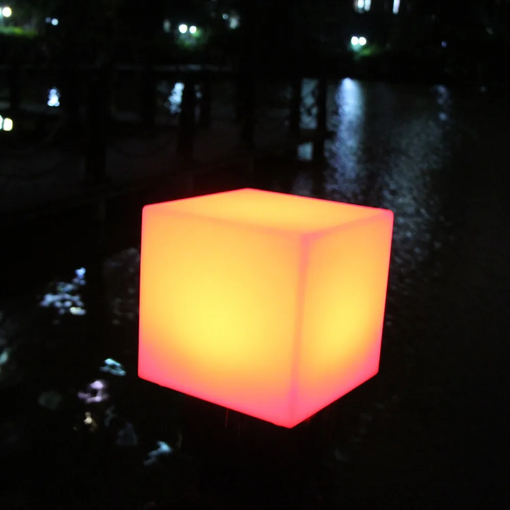40 cm led club de noapte cub pentru petrecere în aer liber cub LED/LED bar scaun/LED bar scaun scaun Fabrica de Vanzare Transport Gratuit 1 buc 1