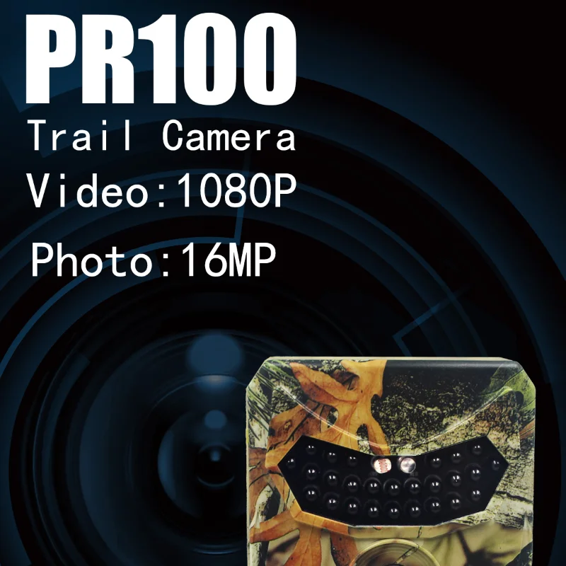 PR 100 plus 1080P IP56 Noapte Viziune Binoculară Înregistrare Video în Infraroșu aparat de Fotografiat Dispozitiv Ochelari Binoclu Digital rezistent la apa 1