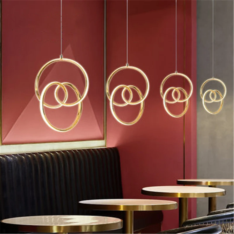 Minimalist Modern Pandantiv Cu Led-Uri Lampa De Art Design Spirală Restaurant Studiu Bar Corpuri De Iluminat 2