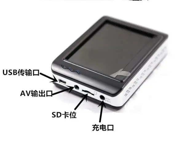 3.5 Inch 9MM Diametru AV Portabil Endoscop Suport TF Card de Stocare 2