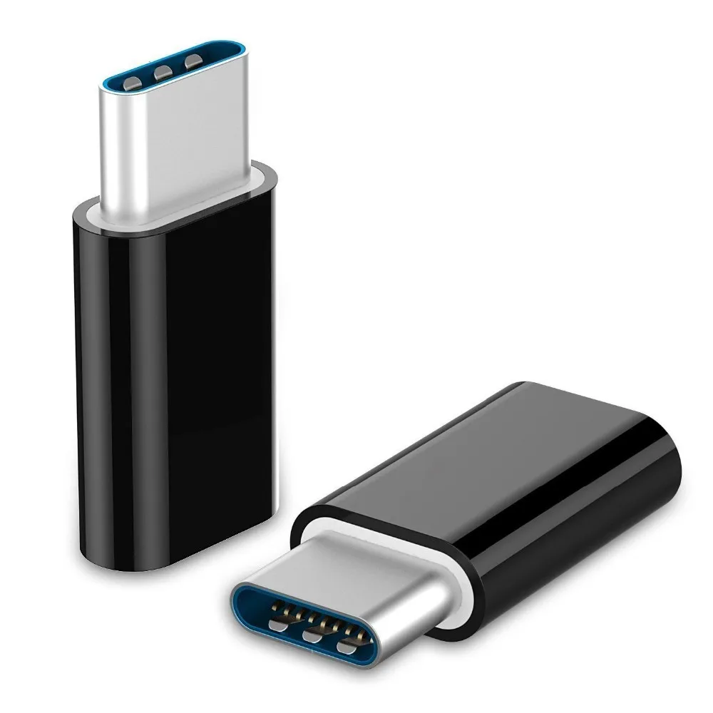 2000pcs Micro USB de sex Feminin pentru usb 3.1 tip C Conector Convertor Adaptor Pentru MacBook-ul oneplus 2 MP4 2