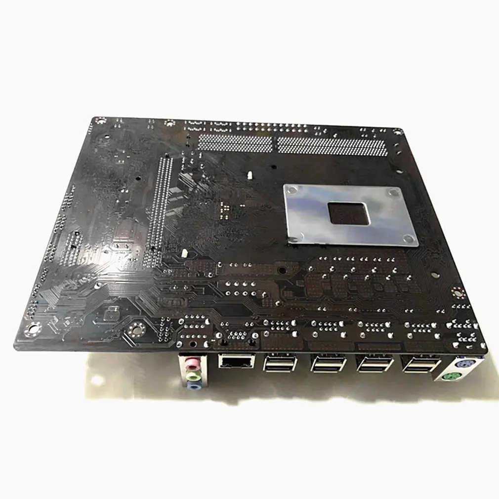 X58 Calculator PC Desktop Placa de baza LGA1366 CPU Interface DDR3 MSATA V1.6 Placa de baza Systemboard X5660 5670cpu 3