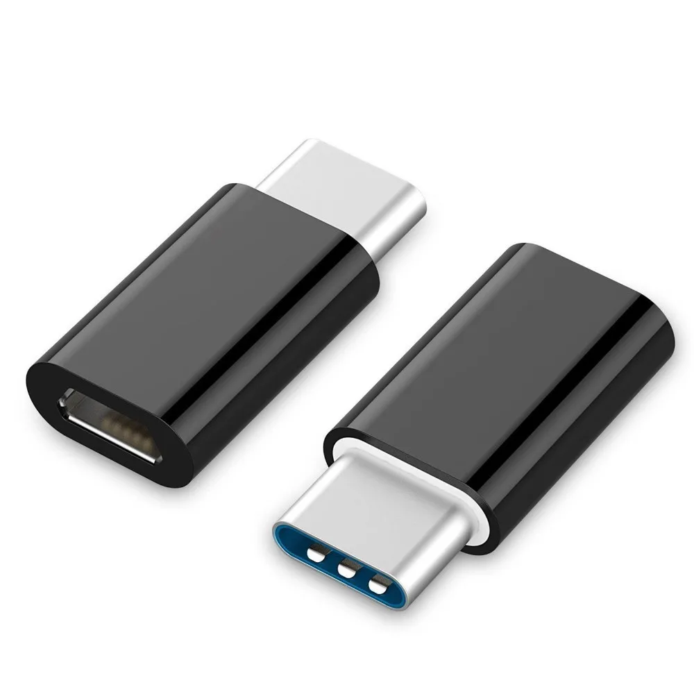 2000pcs Micro USB de sex Feminin pentru usb 3.1 tip C Conector Convertor Adaptor Pentru MacBook-ul oneplus 2 MP4 3